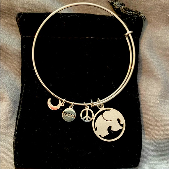 Stainless Steel Silver Adjustable Bracelet - Picture 1 of 3